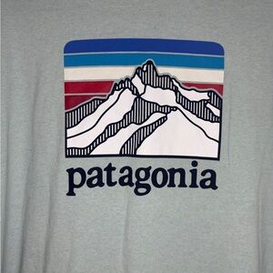 Like New Patagonia Mountain Print Men’s Tee Size XL